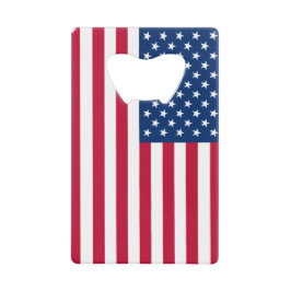 米国国旗 クレジットカード栓抜き