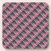 米国国旗 コースター (正面)