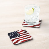 米国国旗 コースター (右側)