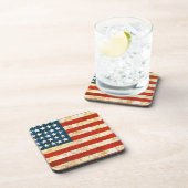 米国国旗 コースター (右側)