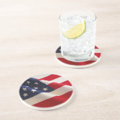 米国国旗 コースター (側面)