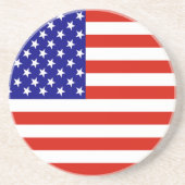 米国国旗 コースター (正面)