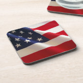 米国国旗 コースター (左側)