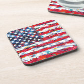 米国国旗 コースター (左側)