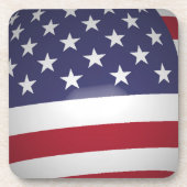 米国国旗 コースター (正面)