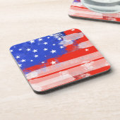 米国国旗 コースター (左側)