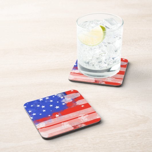 米国国旗 コースター (右側)