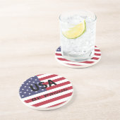 米国国旗 コースター (側面)