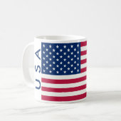 米国国旗 コーヒーマグカップ (正面左)