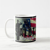 米国国旗 コーヒーマグカップ (左)