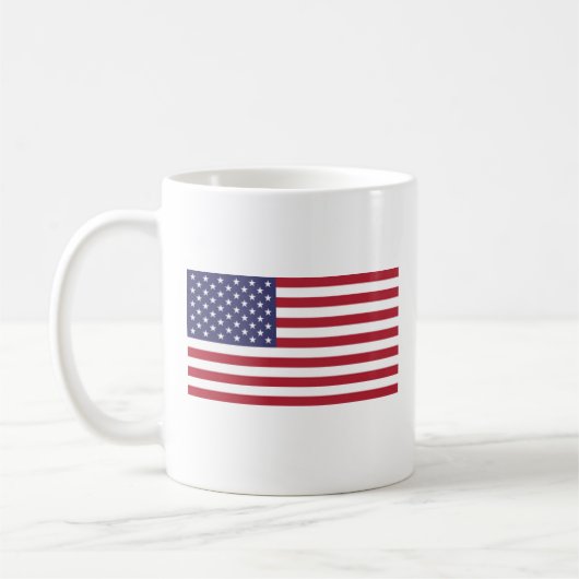 米国国旗 コーヒーマグカップ (左)