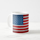 米国国旗 コーヒーマグカップ (正面左)