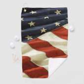 米国国旗 ゴルフタオル (インサイチュ)