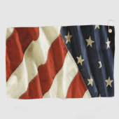 米国国旗 ゴルフタオル (横)