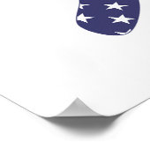 米国国旗 |ゴルフトーナメントのお知らせ ポスター (角)