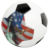 米国国旗 サッカーボール (3/4)