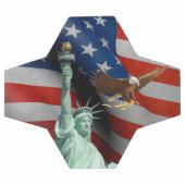 米国国旗 サッカーボール (フラット)