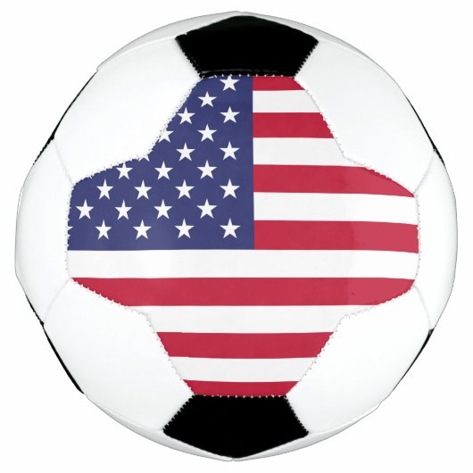 米国国旗 サッカーボール (正面)