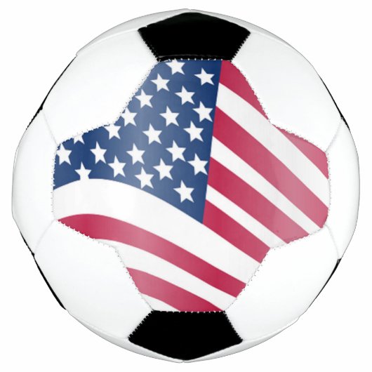 米国国旗 サッカーボール (正面)
