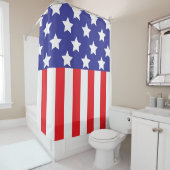 米国国旗 シャワーカーテン (インサイチュ)