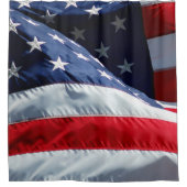 米国国旗 シャワーカーテン (正面)