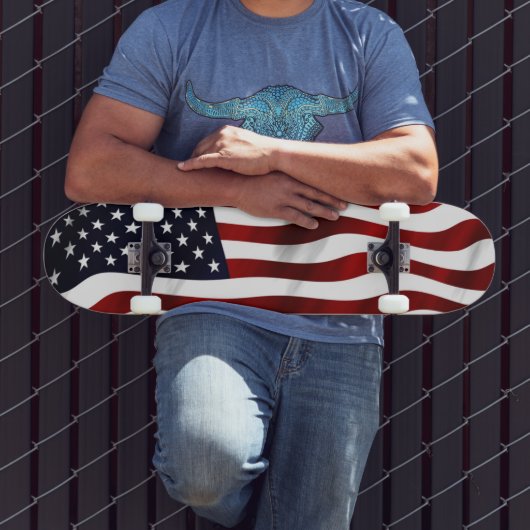 米国国旗 スケートボード (室外3)