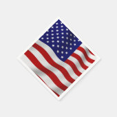 米国国旗 スタンダードカクテルナプキン (角)