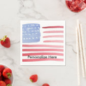 米国国旗 スタンダードカクテルナプキン (インサイチュ)