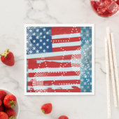 米国国旗 スタンダードランチョンナプキン (インサイチュ)