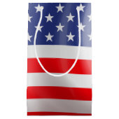 米国国旗 スモールペーパーバッグ (正面)