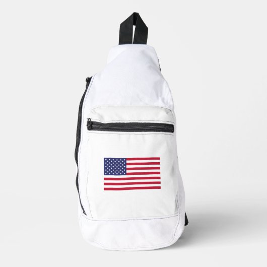 米国国旗 スリングバッグ (正面)