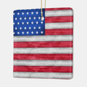米国国旗 セラミックオーナメント (左)