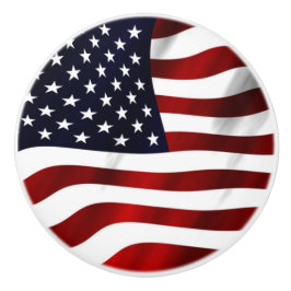 米国国旗 セラミックノブ