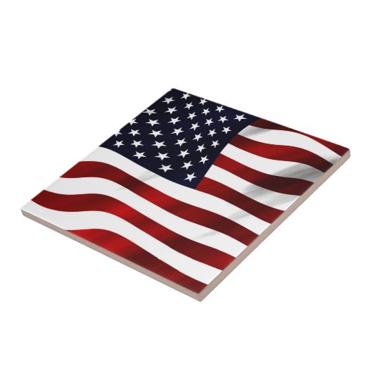 米国国旗 タイル (側面)
