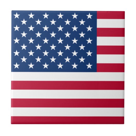 米国国旗 タイル (正面)