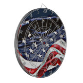 米国国旗 ダーツボード (正面左)