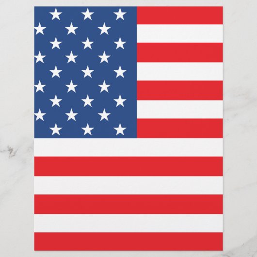 米国国旗 チラシ (正面)