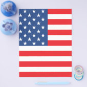 米国国旗 チラシ (シングル)