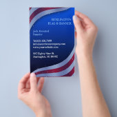 米国国旗 チラシ (ハンドル)