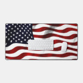 米国国旗 デスクマット (キーボード&マウス)