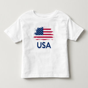 米国国旗 トドラーTシャツ