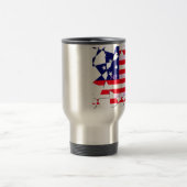 米国国旗 トラベルマグ (中央)