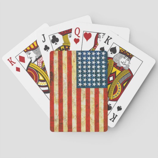 米国国旗 トランプ (裏面)