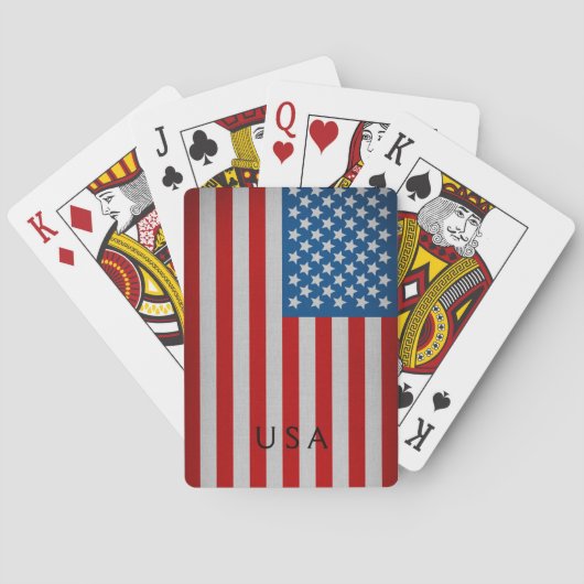 米国国旗 トランプ (裏面)