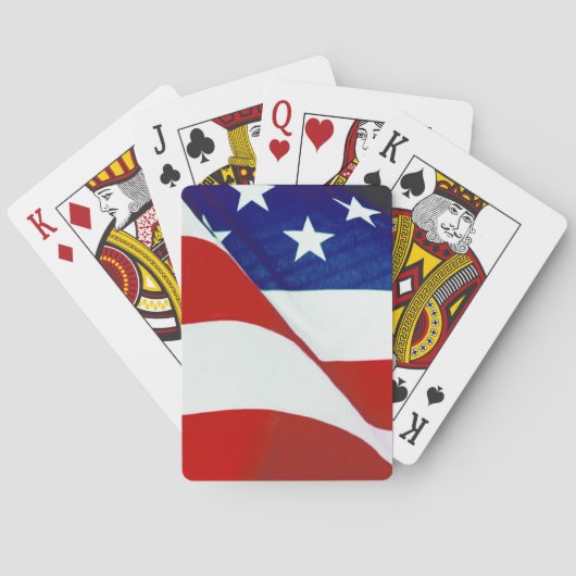 米国国旗 トランプ (裏面)