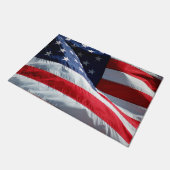 米国国旗 ドアマット (アングル)