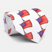 米国国旗 ネクタイ (ロール)