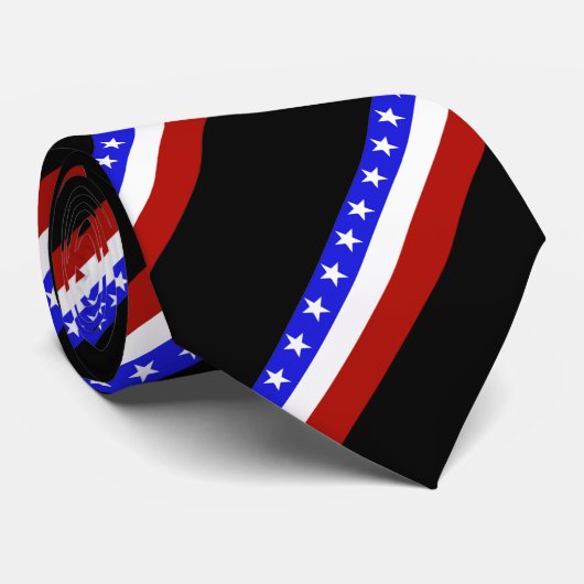 米国国旗 ネクタイ (ロール)