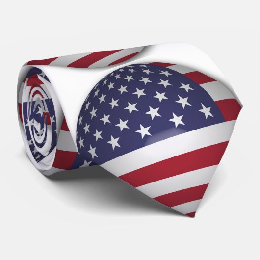 米国国旗 ネクタイ (ロール)