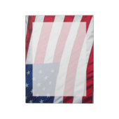 米国国旗 ノートパッド (回転)